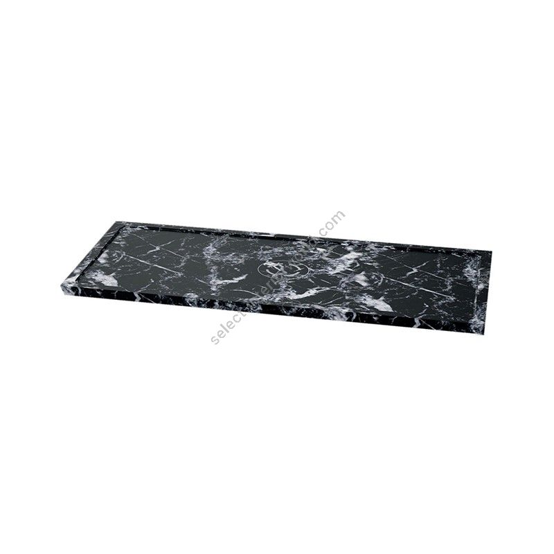 Bisazza / Shower trays / Bagno - the hayon collection / Waterlily 160 Black