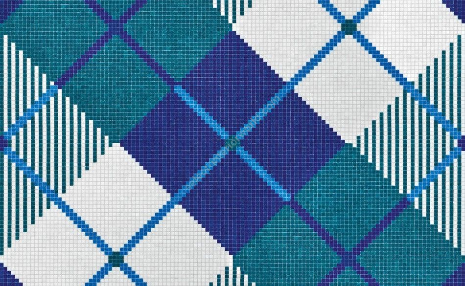 Bisazza / Mosaico - Decorations / William Blue (Timeless)