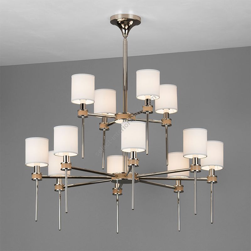Topanga I Chandelier 2-Tier by Boyd Lighting