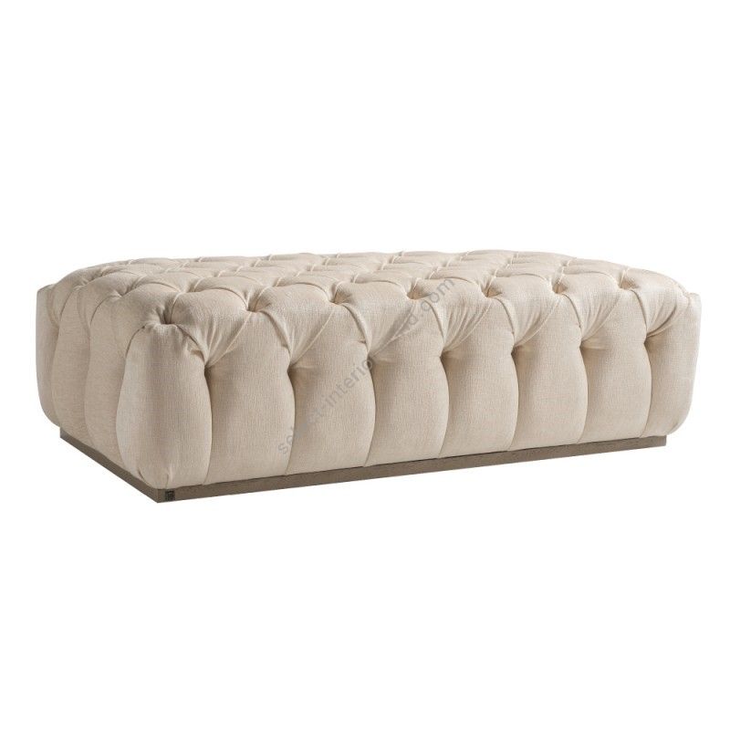 Adriana Hoyos / Ottomans / Caramelo Quilted Ottoman 150