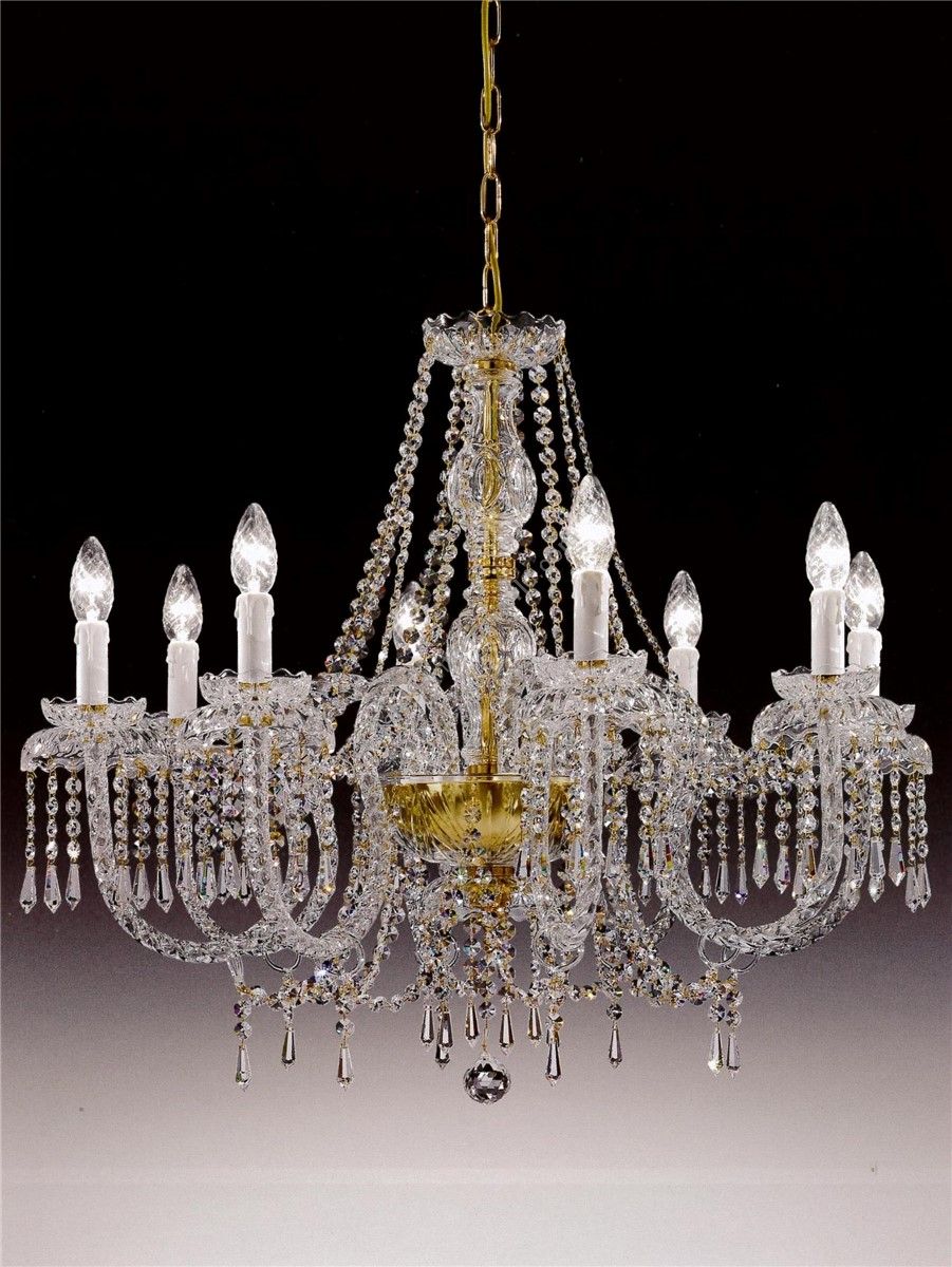 Italian Luxury Lighting / Chandeliers / Elegance Crystal 8 Lights D1310 008