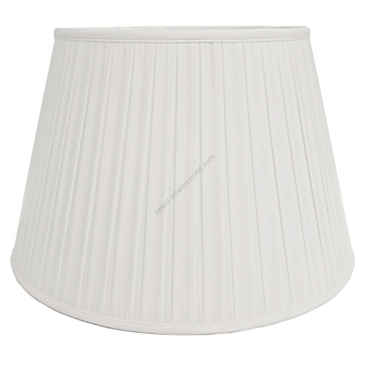 Elstead Lighting / / 18"" Cotton Box Pleat Ivory (46Cm)