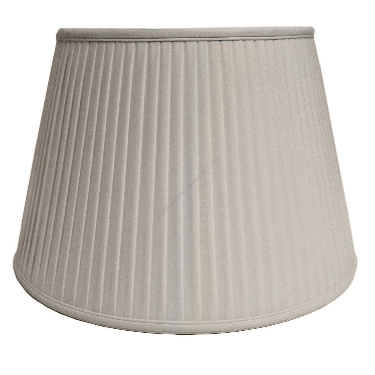 Elstead Lighting / / 18"" Cotton Fine/Pencil Pleat Oyster (46Cm)