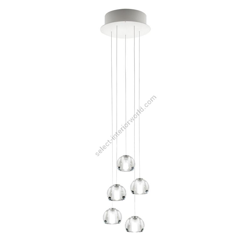 Fabbian / LED Ceiling Lights / Multispot Beluga F32 5 spots