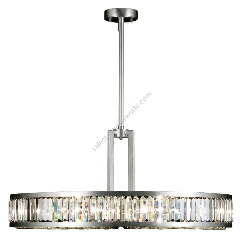 Fine Art Handcrafted Lighting / Round Pendant / Crystal Enchantment 812040 815840