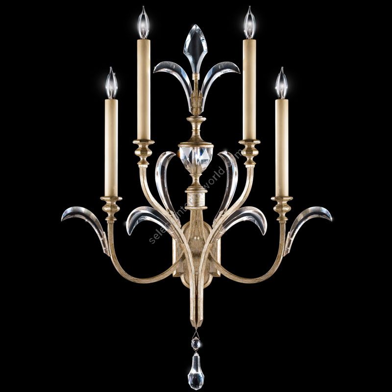 Fine Art Handcrafted Lighting / Wall Sconces / Beveled Arcs 36″ 738650 762550