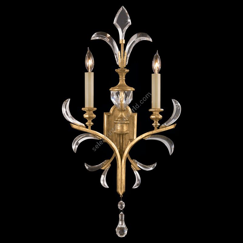 Fine Art Handcrafted Lighting / Wall Sconces / Beveled Arcs 32″ 704850 760750