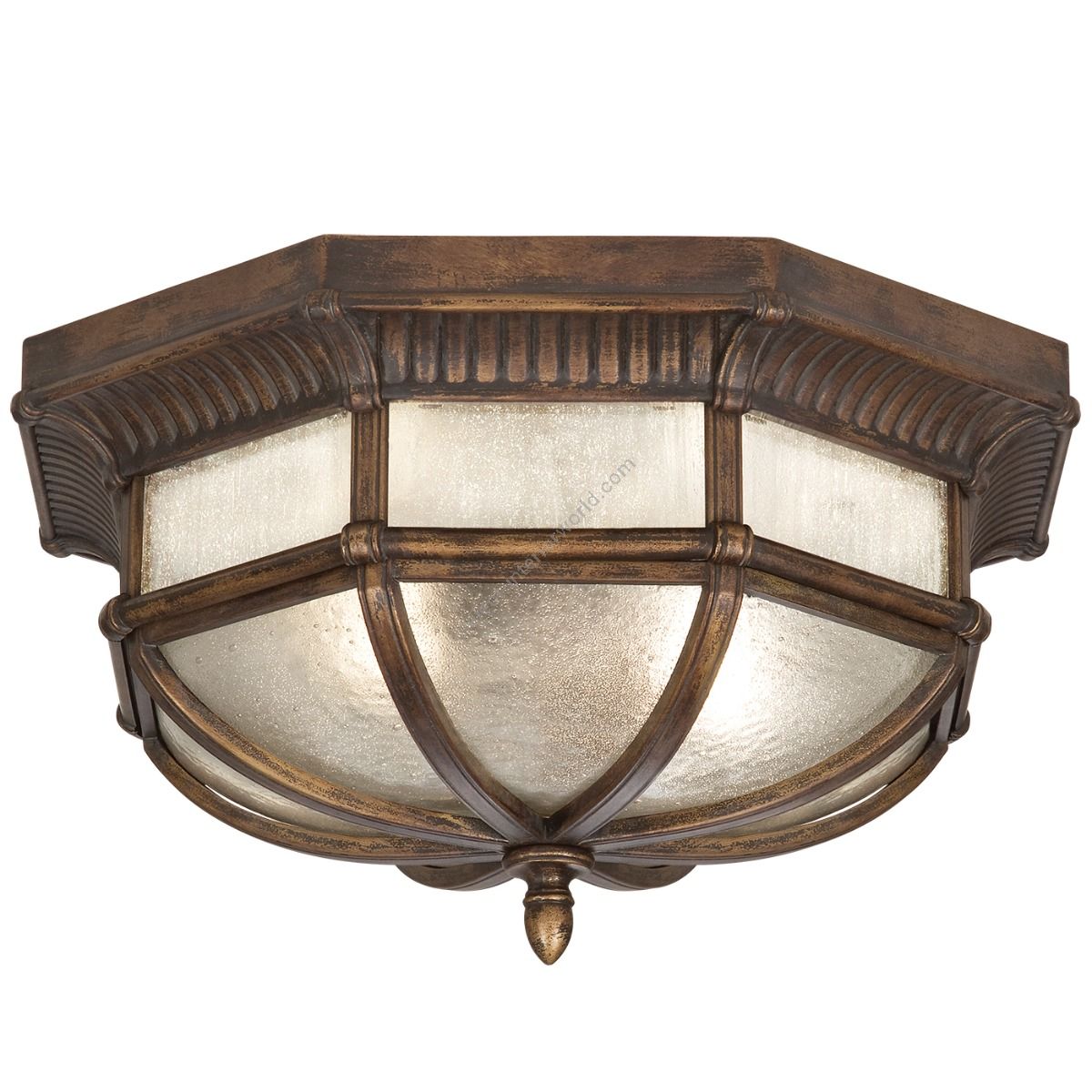 Fine Art Handcrafted Lighting / Outdoor Flush Mount / Holland Park 16″ 845282