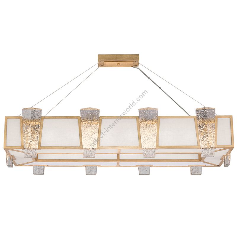 Fine Art Handcrafted Lighting / Pendant Lights / Crownstone 52″ Rectangular 891240