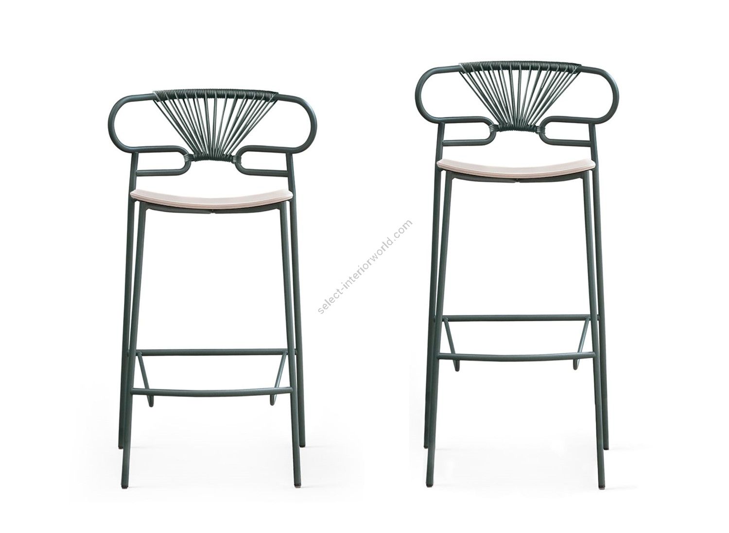 Traba / Stools / Genoa Met Cross Stool TR-0049-MET-CROSS