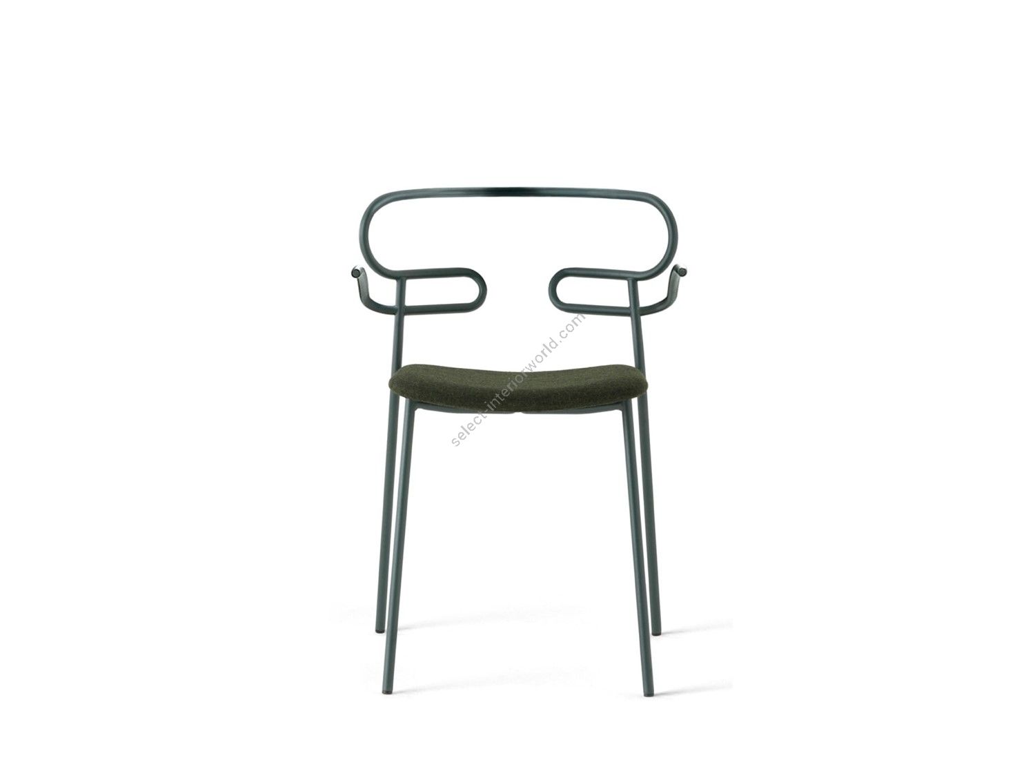 Traba / Chairs / Genoa Met Im Armchair TR-0048-MET-IM