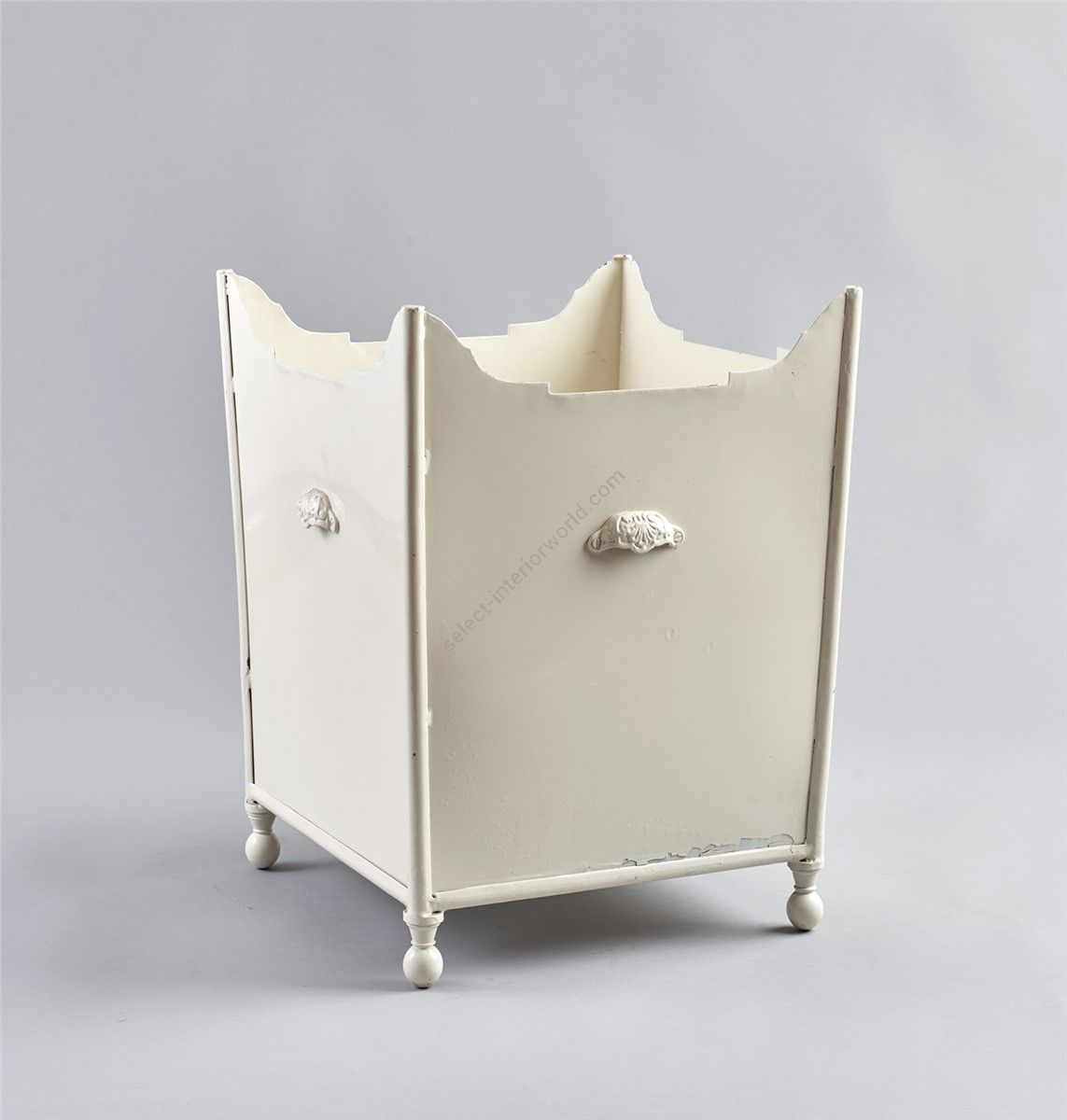 Officina Ciani / Outdoor Flower Boxes / Stainless Steel with Handles GF4028VA Gf4028va