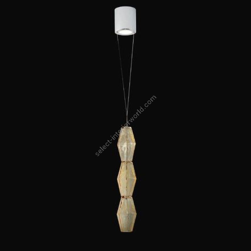 Patrizia Volpato / Pendants & Suspension Lights / Glace Handcrafted Murano Glass 24 Karat Gold PV-4613-S1