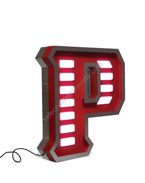 DelightFULL / Floor or Wall Lamps / Light Letter P | Graphic Letters "P"