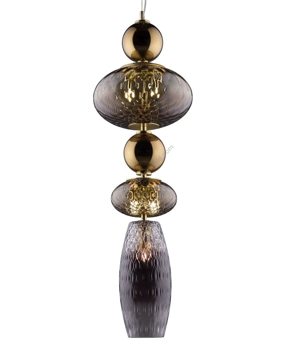 Euroluce Lampadari / Pendants & Suspension Lights / Harmony Big Fumè Brown