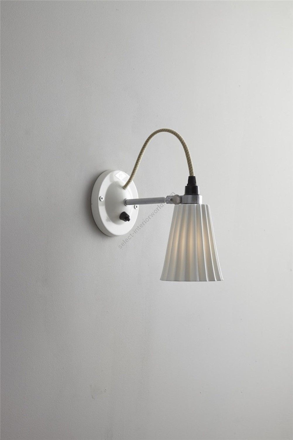 Original BTC / Wall Lights / Hector Pleat Small Switched