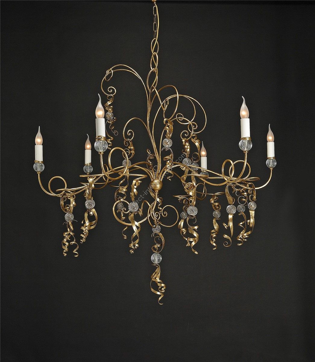 Officina Ciani / Chandeliers / with Iron Spirals HL1050CH-6