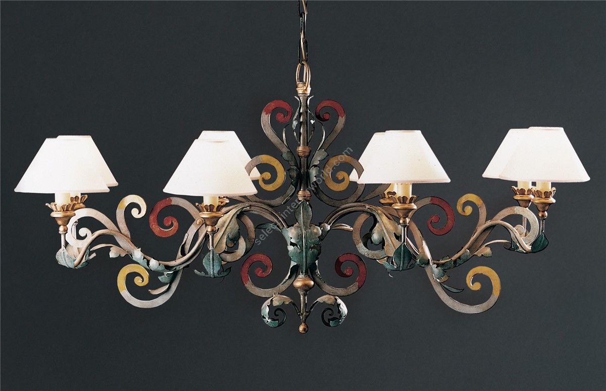 Officina Ciani / Chandeliers / Forged Iron HL1058CH-8