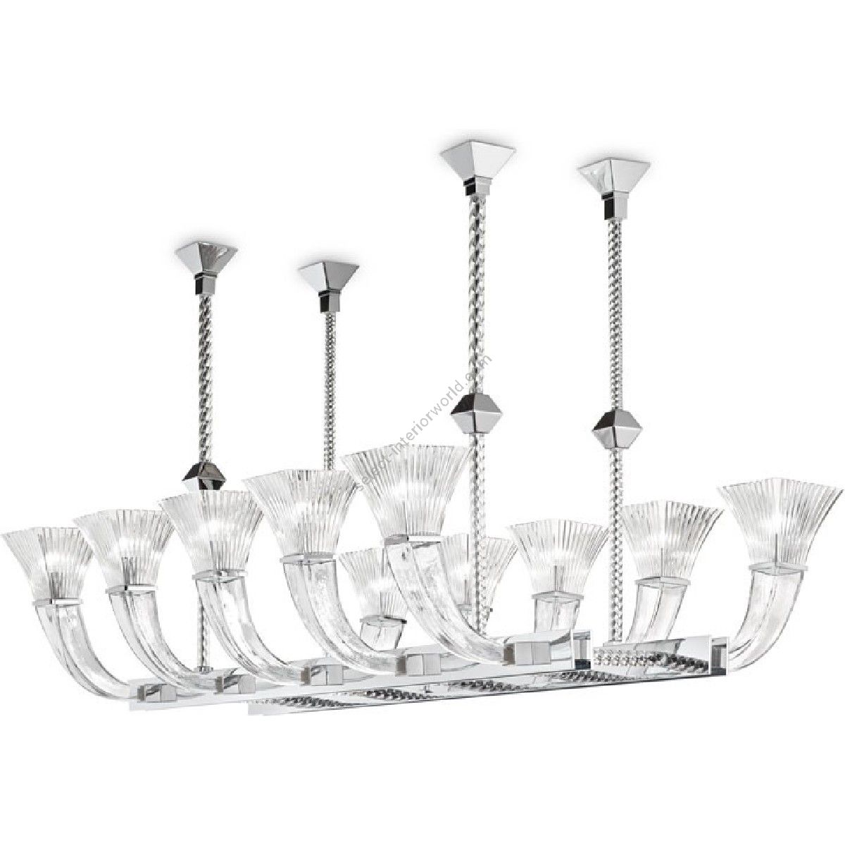 Arte Veneziana / Chandeliers / Horn Contemporary LCC-GLF-201-LC140