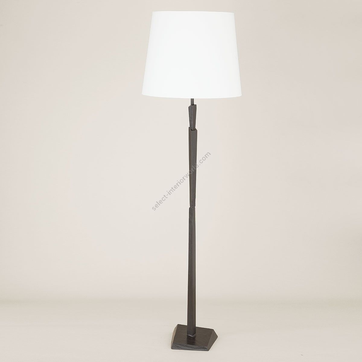 Objet Insolite / Bronze floor lamp / Lampadaire Cubist