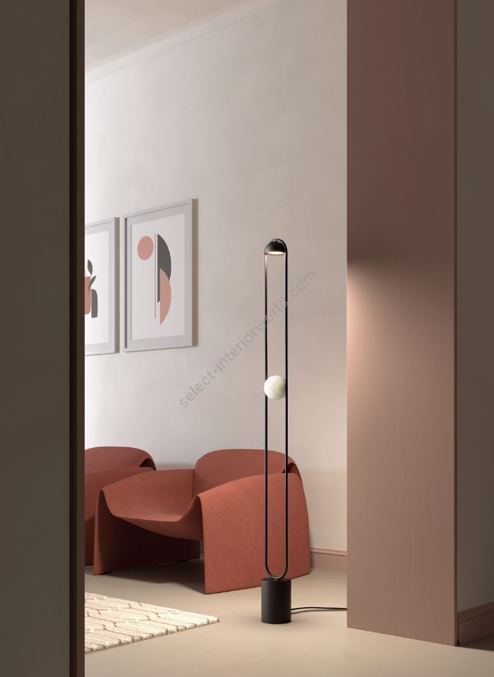 Masiero / Floor Lamps / Luppiter Stl 1 11 Alabaster