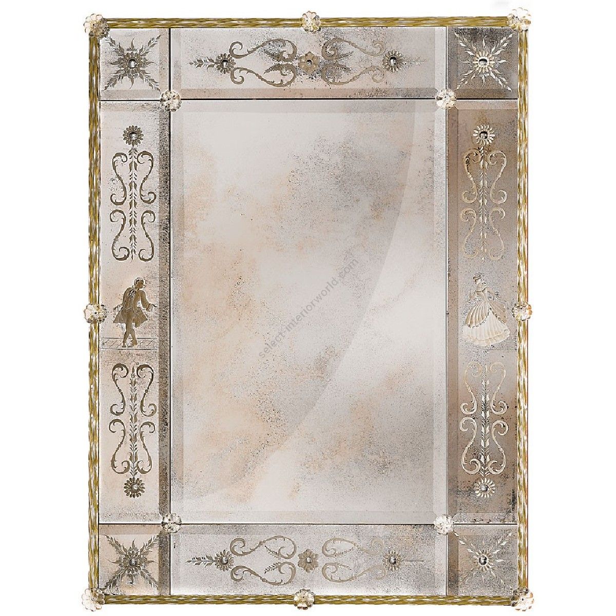 Arte Veneziana / Wall Mirrors / Maravegia Venetian Style MVX-AVA-001-0101