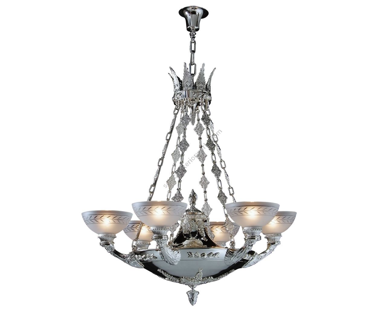 Mariner / Chandeliers / Casted Bronze & Venetian glass 18812.0