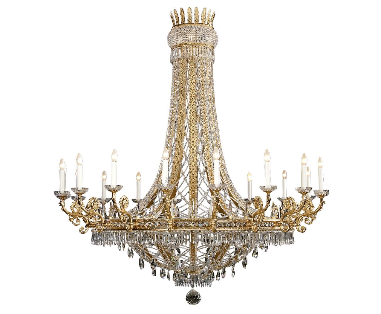 Mariner / Chandeliers / Casted Bronze & Scholer crystal 19889.0