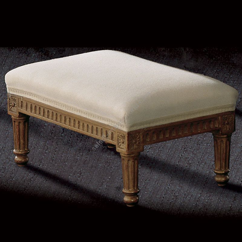 Massant / Poufs & Ottomans / Louis XVI Footstool L16TB1