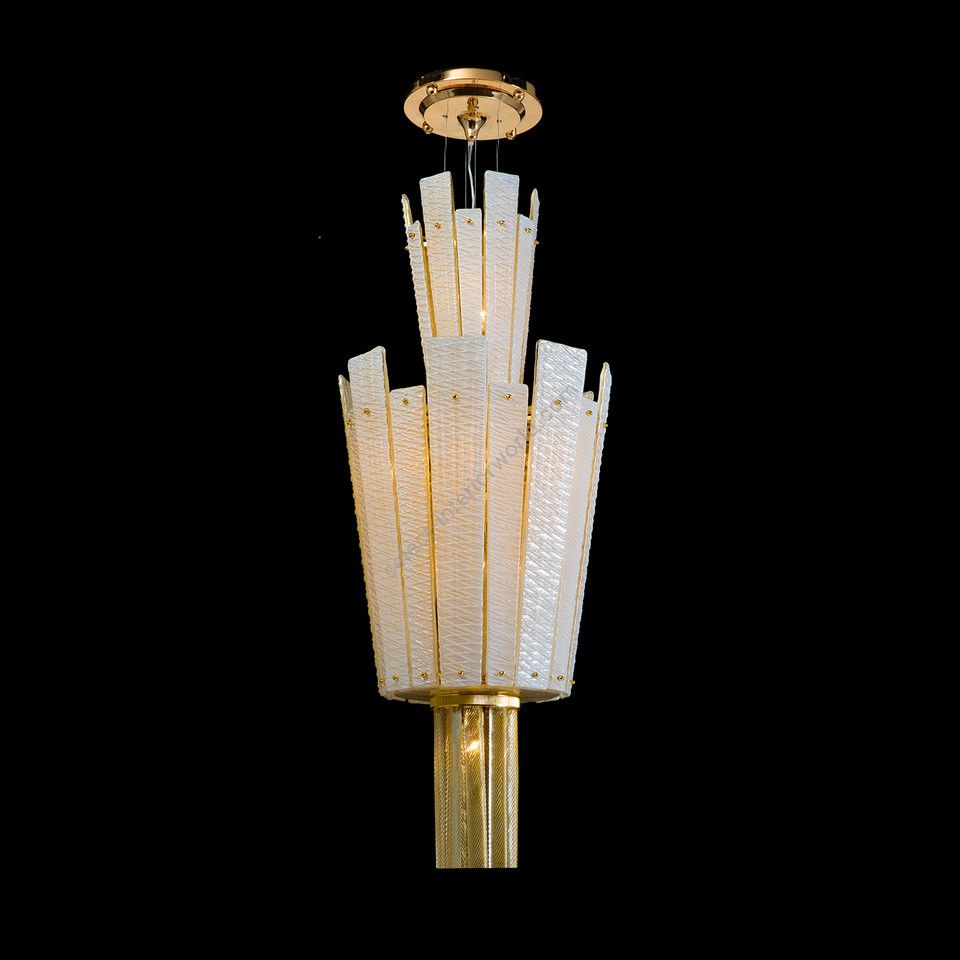 Mariner / Pendants & Suspension Lights / Gallery 24K Gold Venetian Glass 20133