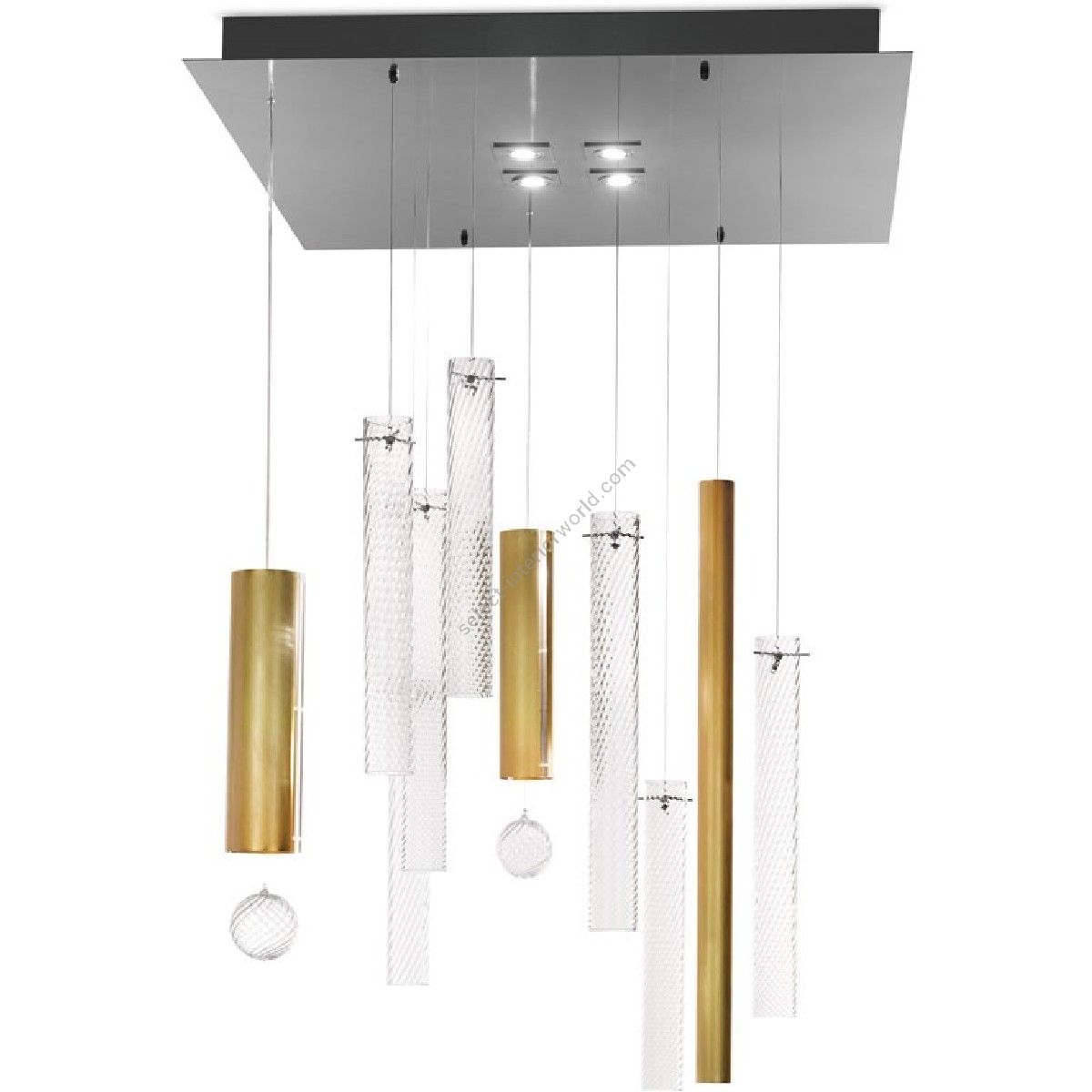 Arte Veneziana / Pendants & Suspension Lights / Pioggia Contemporary LCC-GLF-011-LC50