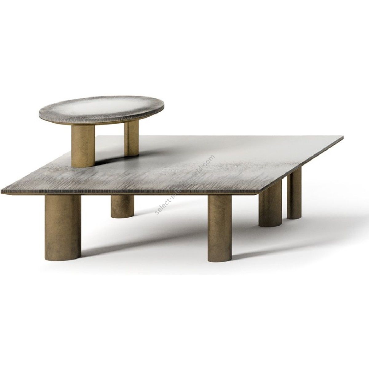 Arte Veneziana / Coffee Tables / Porfido Contemporary FCT-LDC-108-41