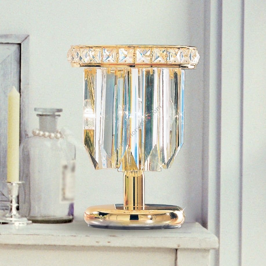 Patrizia Volpato / Table Lamps / Cristalli Murano Glass 24 Karat Gold 7031-L