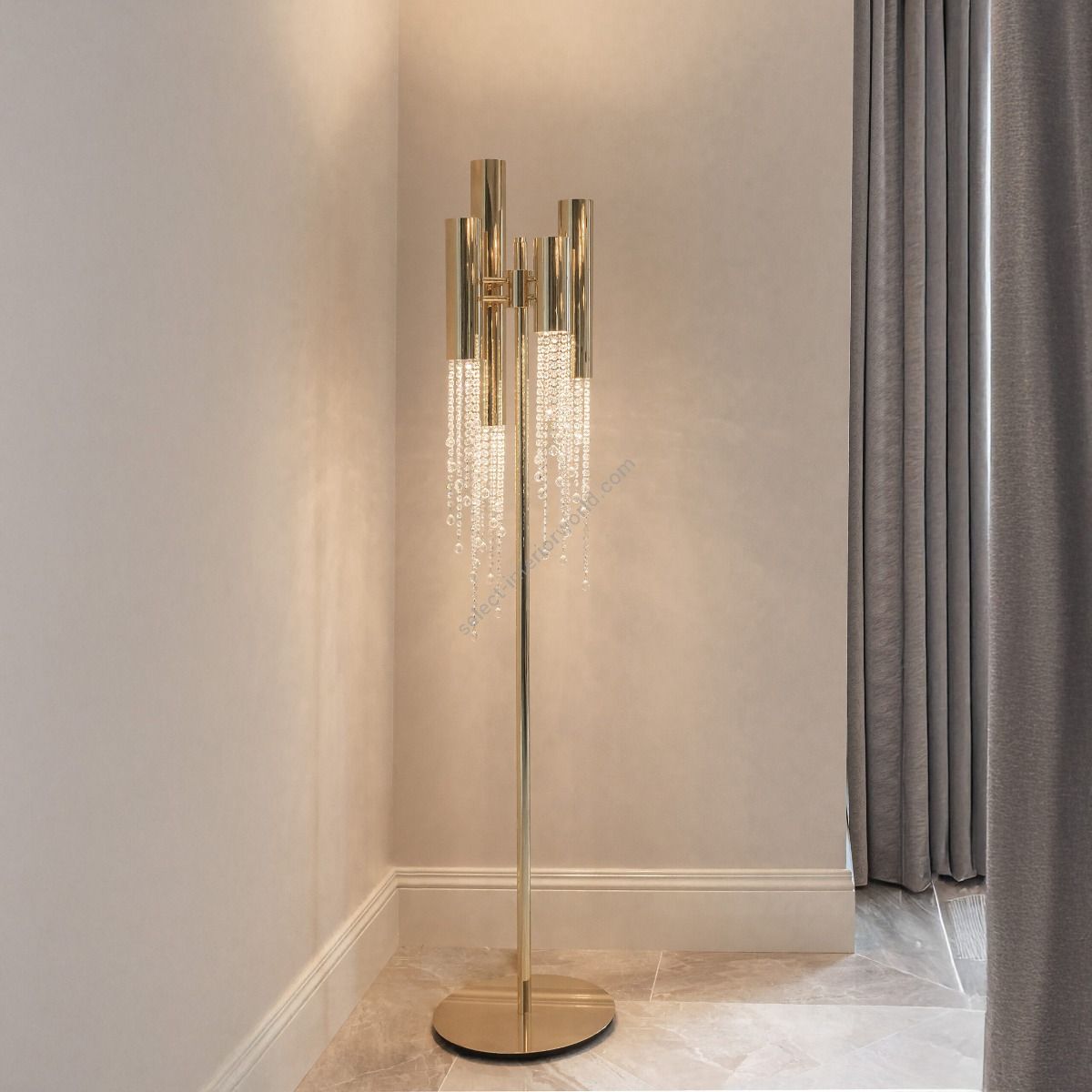 ILFARI / Floor Lamps / Sexy Crystals F4+4