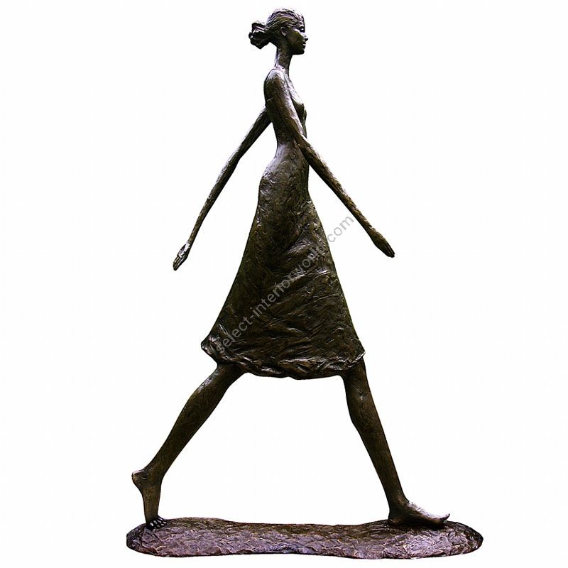 Tom Corbin / Author's sculpture / Woman Walking Tall S1023