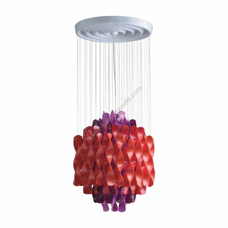 Verpan / Hanging Lamp / Spiral SP1 (Multicolor)