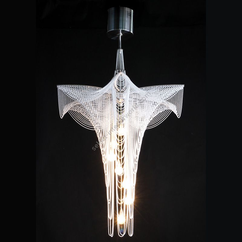 Willowlamp / Chandelier / Fuschia Ø700 Suspended