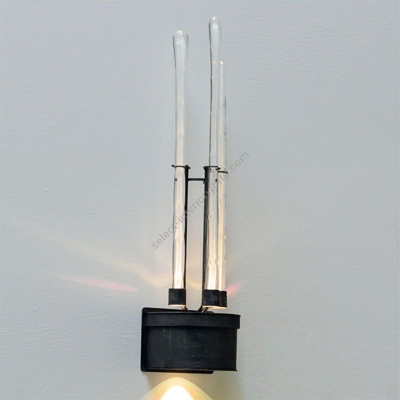 Robers / Outdoor Wall glass sculpture / WL 3663