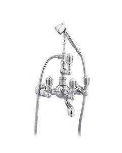 Bronces Mestre / Washbasin Fittings / Bath shower set with Swarovski crystal 035616.D00.50