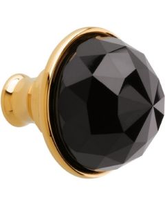 Bronces Mestre / Furniture Handles / Clasica 30mm with Swarovski black crystal 0Z5741.BN0.00