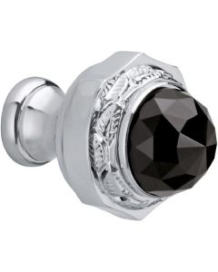 Bronces Mestre / Furniture Handles / Clasica 32mm with Swarovski black crystal 0Z5746.BN0.50