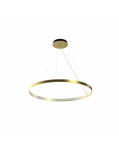 Brass Pendant Light Ring Horizontal - Rings Orizzontale by Zava