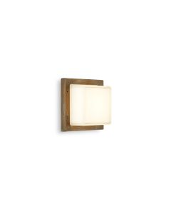Moretti Luce / Outdoor Wall Lamp / Ice Cubic Square 3403