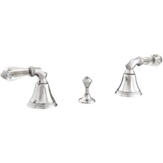 Bronces Mestre / Bidet Fittings / Three holes bidet set with Swarovski crystal 058622.F00.50