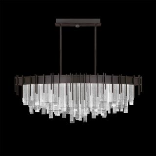 Fine Art Handcrafted Lighting / Pendants & Suspension Lights / Arpeggio 54.5″W Oblong Pendant