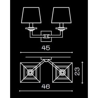 Il Paralume Marina / Wall Sconces / IL-1214/A2
