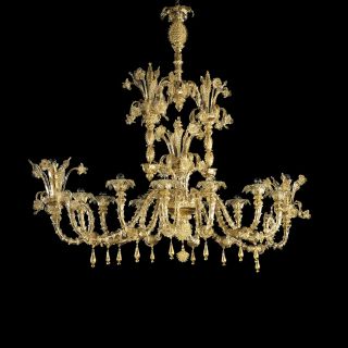 Glass & Glass Murano / Chandeliers / Traditional Venetian chandeliers C-1950/12