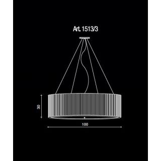 Il Paralume Marina / Chandelier / 1513/3