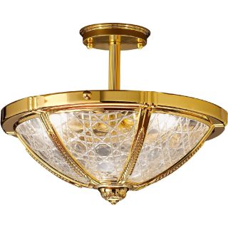 Possoni / Satin nickel ceiling light / Leonardo 1893SF-C