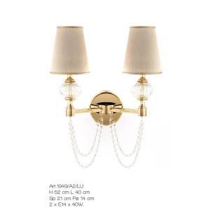 Il Paralume Marina / Wall Lamps / 1949/A2/LU